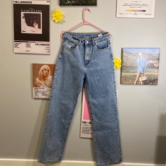 !NEW! SHEIN EZwear high waist wide leg jeans size - M :) - Picture 2 of 7